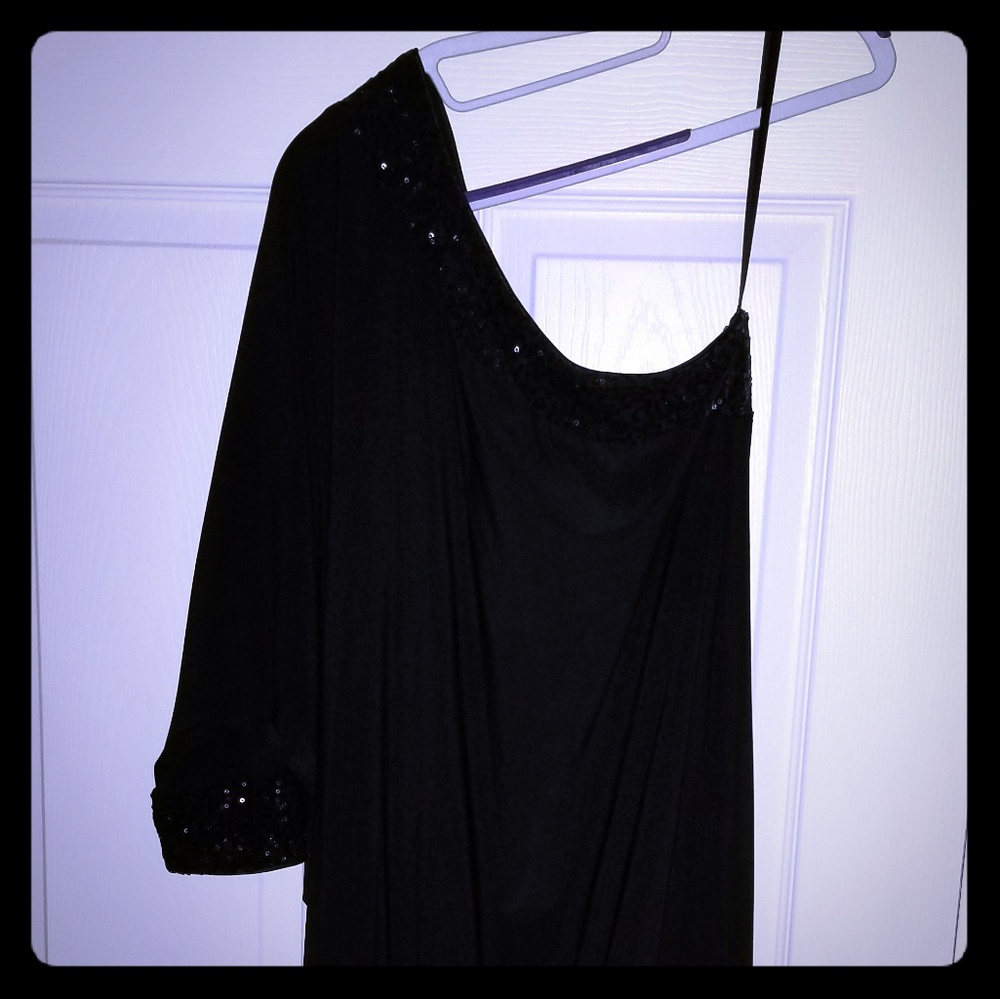 Off the shoulder party dress